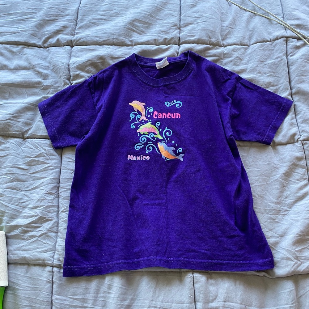 purple baby tee
